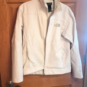 White Northface Jacket